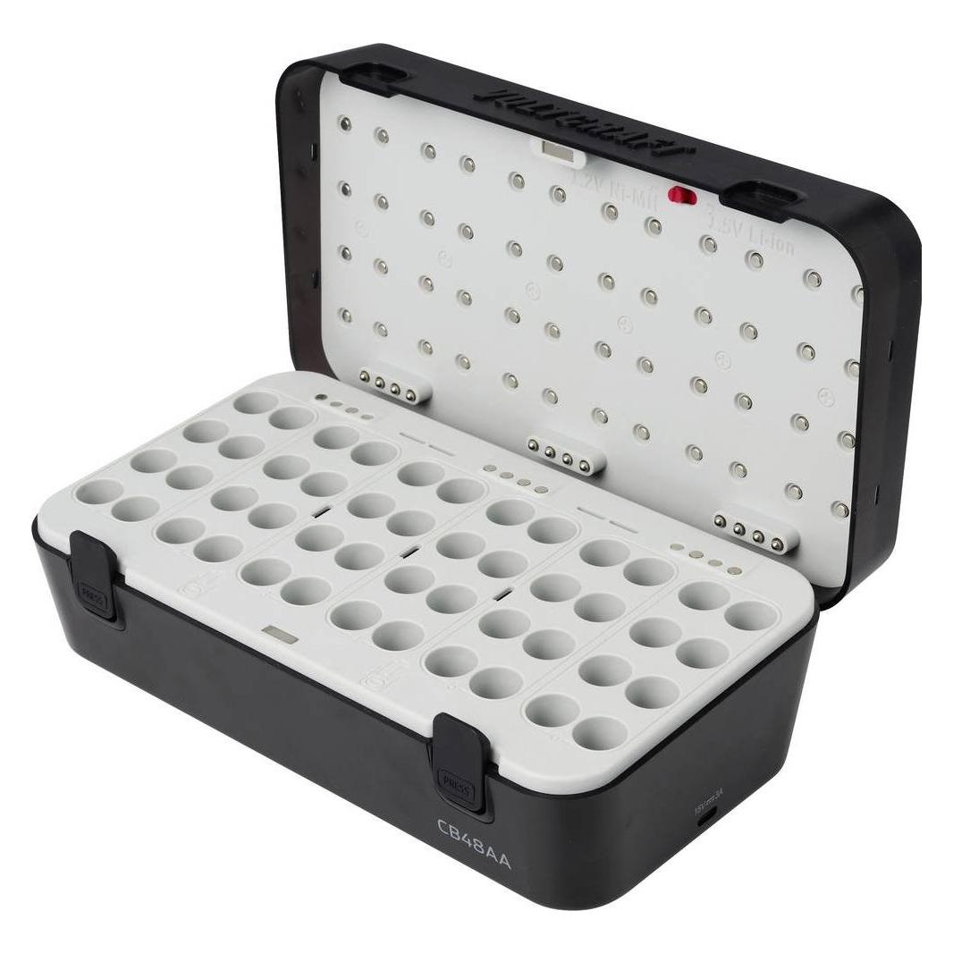 Voltcraft CB48AA Rundzellen-Ladegerät NiMH, LiIon Mignon (AA) (1 Stk., AA) (VC-17157045)