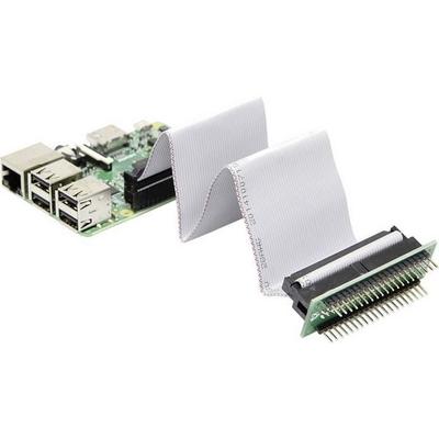 Joy-it RB-CON+01 GPIO-Kabel Raspberry Pi® [40x GPIO-Buchse - 40x GPIO-Buchse, GPIO-Stecker] 15.00 cm Grau