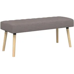 vidaXL, Sitzbank, Moderne Sitzgelegenheiten (40 cm)
