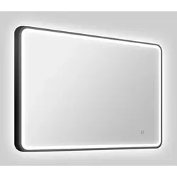 SAT Vision Spiegel 100x70 cm schwarz SATZVI70100CE
