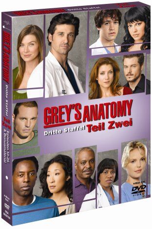 Rob Corn - Grey's Anatomy - Die jungen Ärzte - Dritte Staffel, Teil 2 (4 DVDs) - Preis vom 10.10.2026 11:48:34 h
