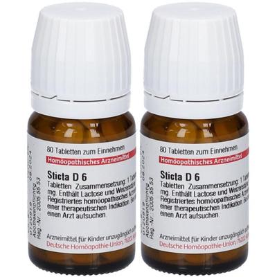 Sticta D 6 Tabletten 2x 2x80 St