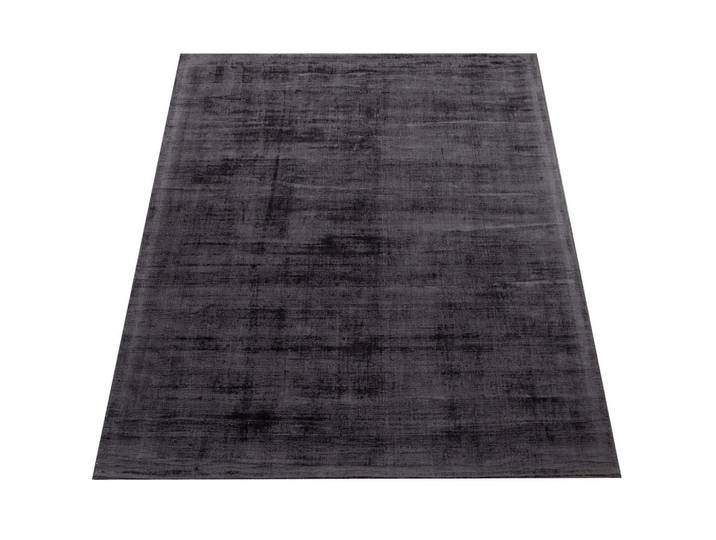 Paco Home Hochflorteppich 120/170 cm Glori 330, Anthrazit, Rechteckig, 120x170 cm, strapazierfähig, für Fußbodenheizung geeignet, Teppiche und Böden, Teppiche, Hochflorteppiche & Shaggys