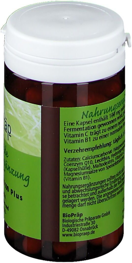 BioPräp Coenzym Q10 100 Plus Kapseln 60 St