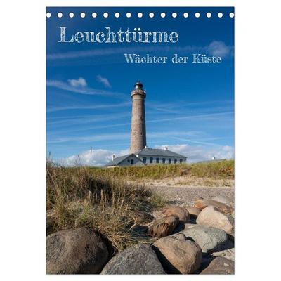 Leuchtürme - Wächter der Küste (Tischkalender 2026 DIN A5 hoch), CALVENDO Monatskalender