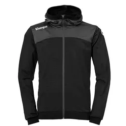 Kempa Emotion 2.0 Hood Jacke schwarz/anthrazit 3XL