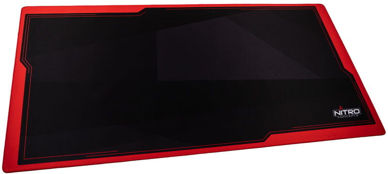 Nitro Concepts Deskmat DM16, 1600x800mm - schwarz/rot