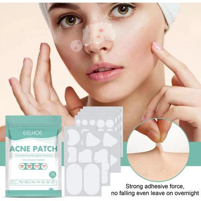 Uplifted Finds Acne Pimple Patches 132 PCS Hydrocolloid Invisible Skin Care Stickers Acne Pimple Patches 132 PCS Hydrocolloid Invisible Skin Care Stickers