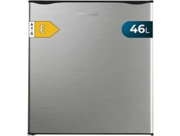 Cecotec Petit Réfrigérateur Mini Bar 46L GrandCooler 20000 SilentCompress Inox E. Hauteur 48 7 cm Largeur 48 cm Basse