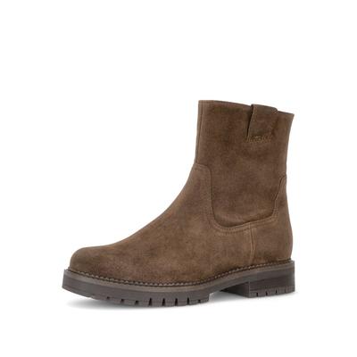 Stiefelette GABOR "Sportliche Stiefelette", Damen, Gr. 43, braun, Schuhe Stiefelette