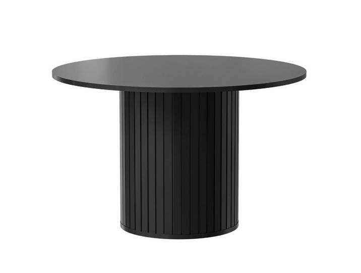 Feldmann-Wohnen Esstisch Zama Schwarz 120 / 120 / 75 cm, 120x75x120 cm, Esszimmer, Esstische