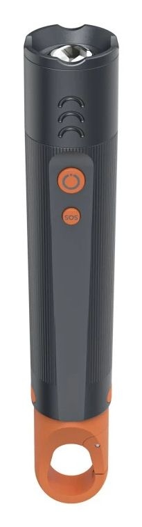 Hama LED-Taschenlampe "FLX350", Batterien, stoßfest, Aluminium, 4 Modi+SOS, Zoom 00228604