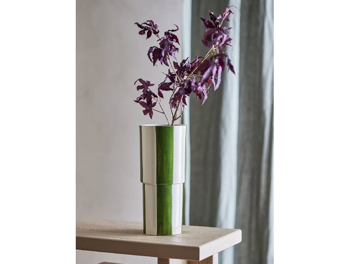 Vase Floki Ø 14cm Grün/Grün