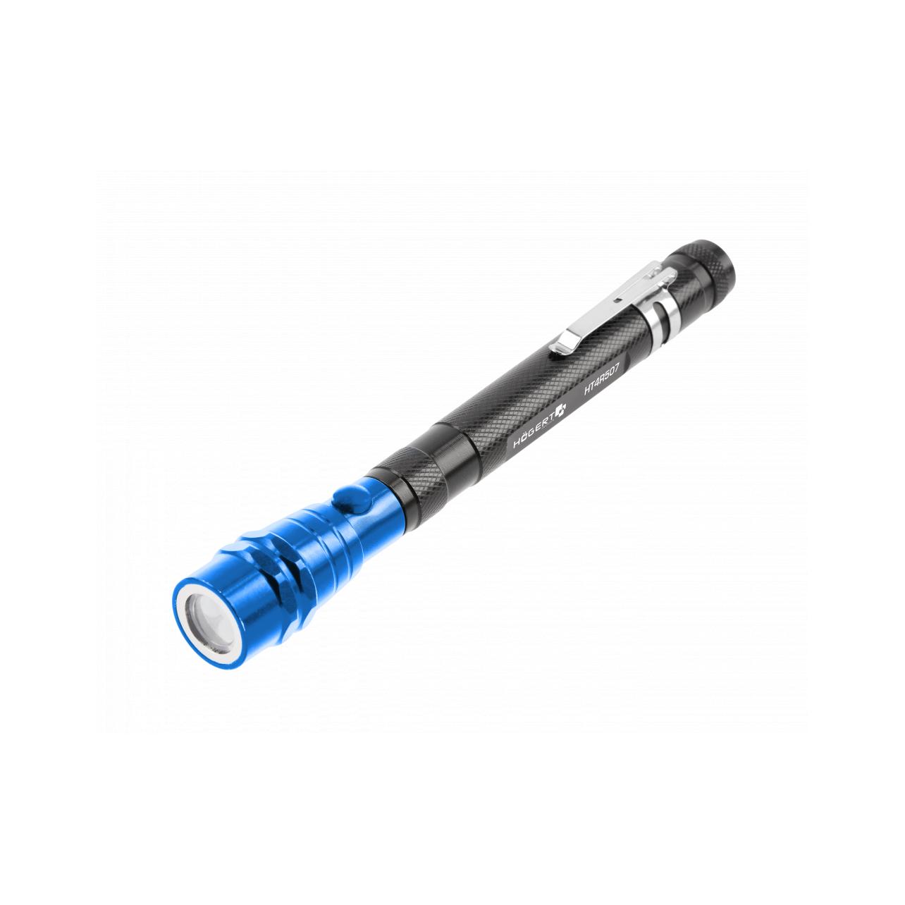 MGA Hoegert Chwytak Magnetyczny Teleskopowy Z Latarką LED (17 cm) (HT4R507)