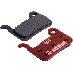 Diverse Scheibenbremsbelag Sinter 001 Shimano A | organisch, MTB Standard, rot, VE=25 Paar
