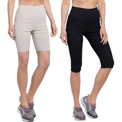 ELLENOR Radler- und Capri-Leggings 2er-Pack