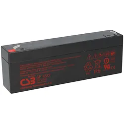 CSB GP1223 AGM Akku 12V 2,3Ah Faston 4,8 mm – passend für Alarm, Notlicht & Steuerung