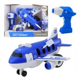 Lean Toys Ferngesteuerter Schraubendreher RC Flugzeug Blau 2in1 (66583777)