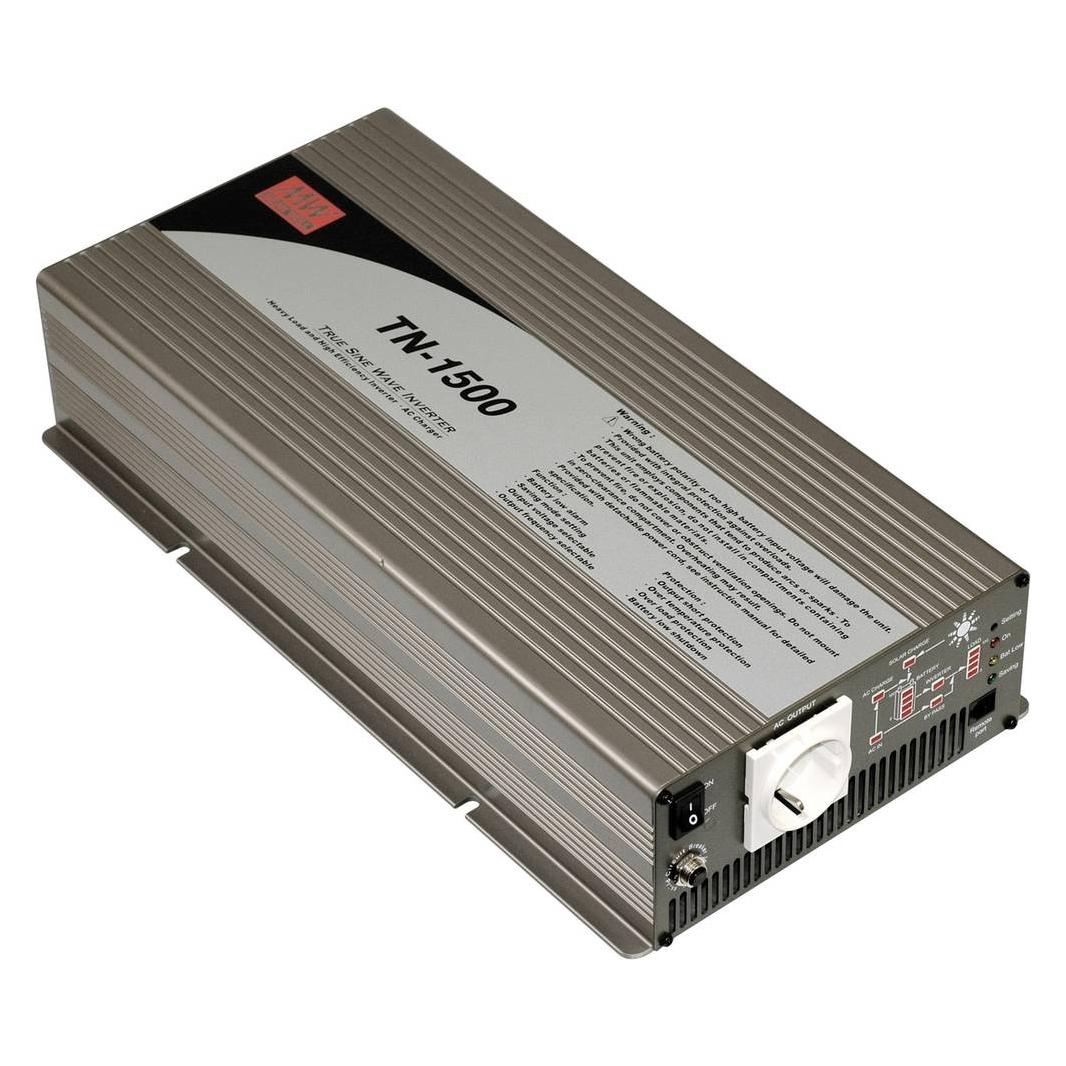 MeanWell MEAN WELL TN-1500-224B, Universal, 21-30 V, 1500 W, 240 V, Schwarz, DC-to-AC (TN-1500-224B)