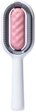 United Steam Pet Grooming Brush With Water Tank Self Cleaning Cat Hair Removal Brush Long Hair (Pink)