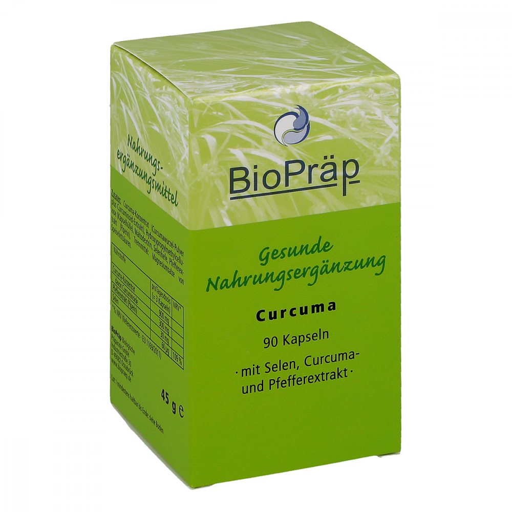 BioPräp Biolog.Präp.Handelsges.mbH Curcuma Kapseln 01155880