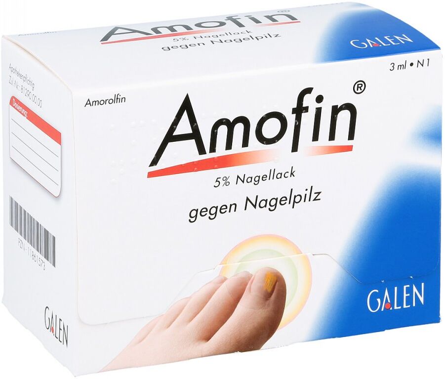 Amofin 5% bei Nagelpilz 3ml