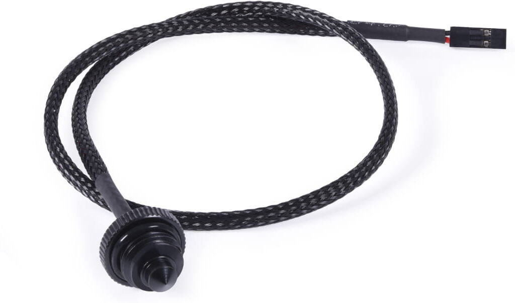 Alphacool Eiszapfen Temperatursensor flach G1/4 - schwarz