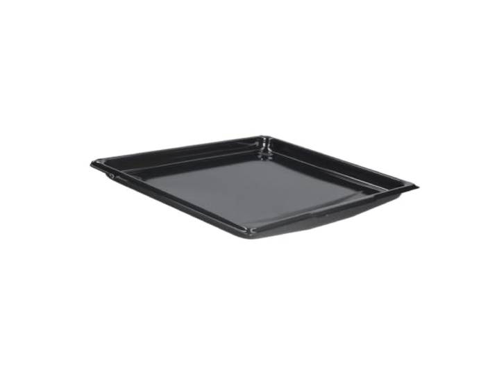 easyPART passend für smeg 480370493 Backblech hoch 440x360mm für Backofen Fettpfanne, Emailliert, Grillblech, Schwarz, Fettauffangwanne, Herd, Gasherd, Backröhre, Einbaubackofen