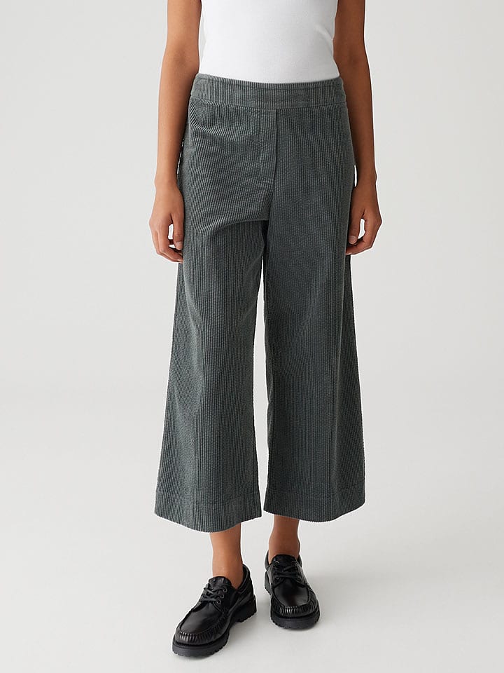 OPUS Marlenehose in Grau - 40
