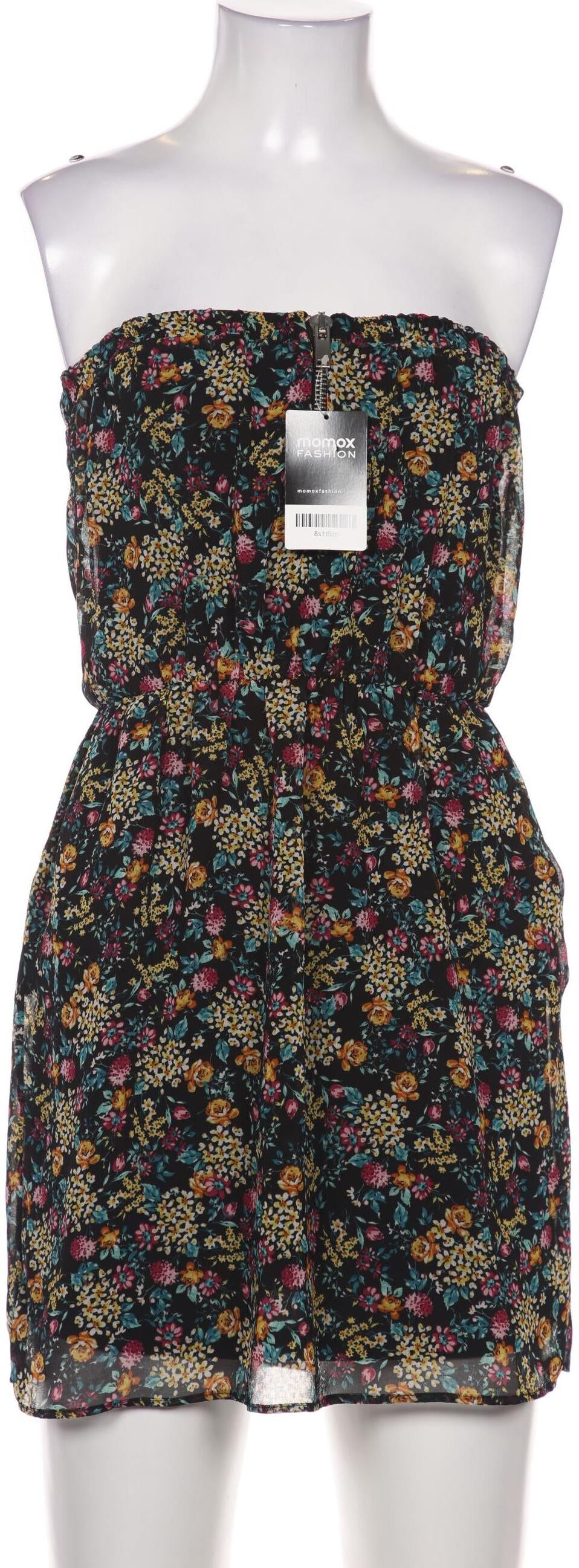 Stradivarius Damen Kleid, Schwarz, Gr. S, Synthetik - Second Hand