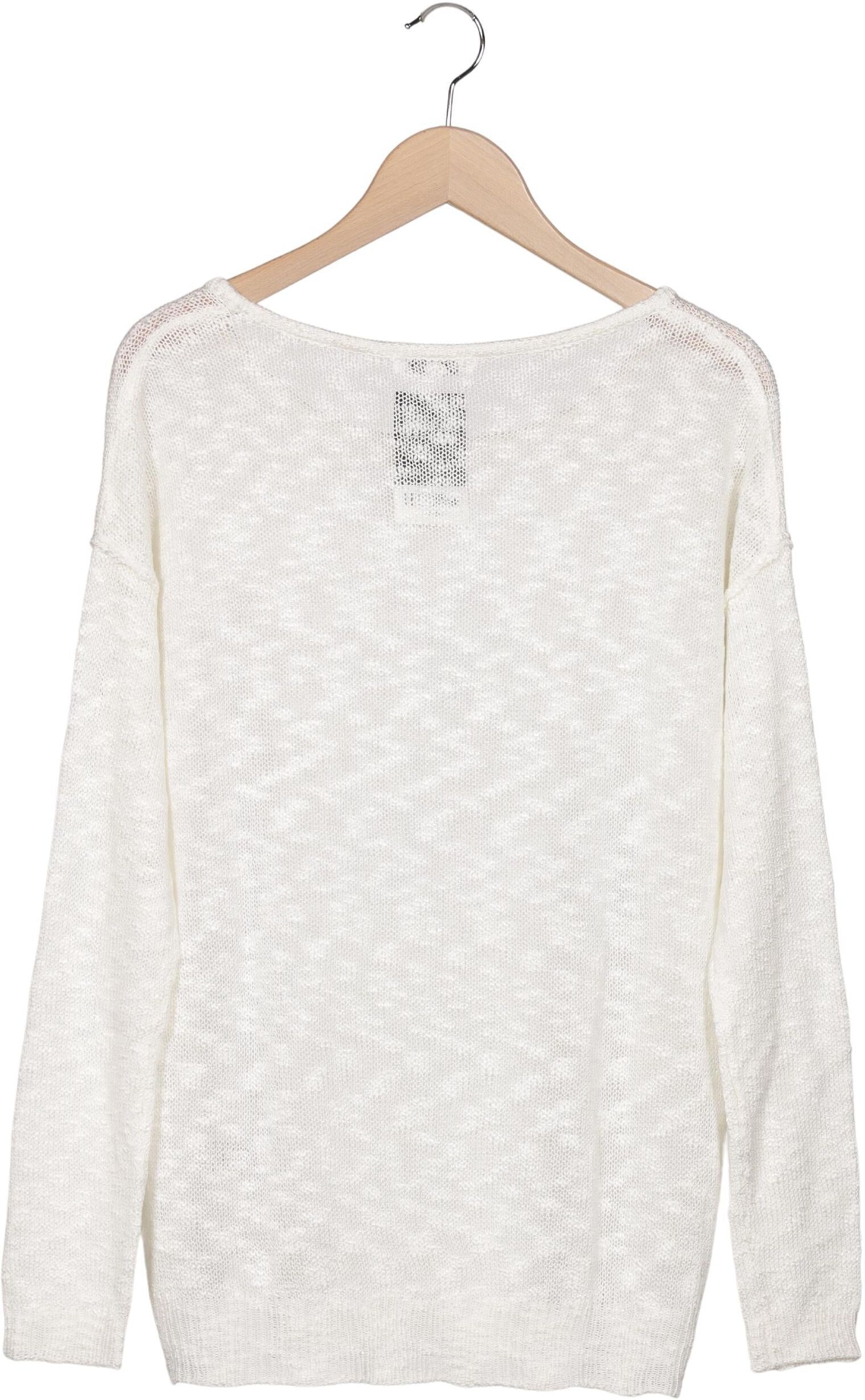 Glamorous Damen Pullover, Cremeweiß, Gr. M, Synthetik - Second Hand