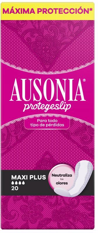 Ausonia protegeslip maxiplus 20 u