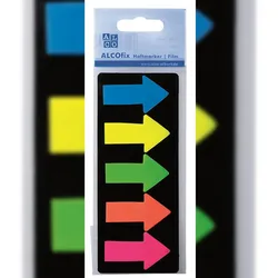 Alco Haftmarker ALCOfix Pfeil 45x25mm 5 Farben je 25 Stück