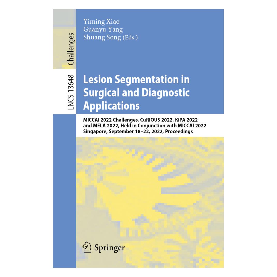 Springer Lesion Segmentation in Surgical and Diagnostic Applications (Englisch, Softcover, Guanyu Yang, Shuang Song, Yiming Xiao) (56933381)