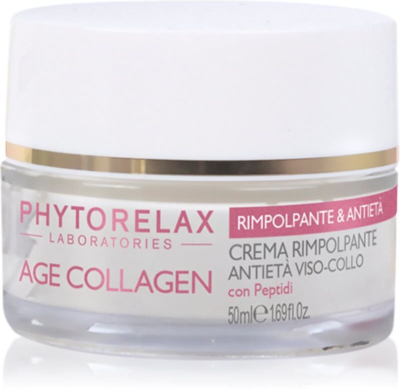 Phytorelax Laboratories Age Collagen anti-wrinkle radiance cream with firming effect 50 ml
