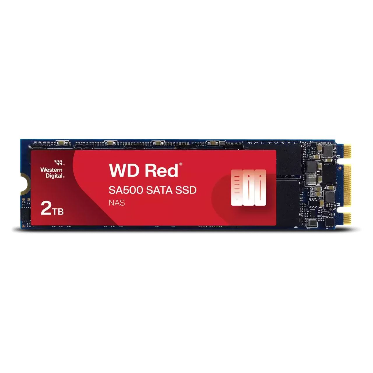 2TB SanDisk WD Red SA500 NAS M.2 2280 SATA 6Gb/s 3D-NAND TLC (WDS200T1R0B)
