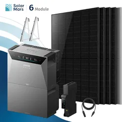 Anker SOLIX Solarbank 4 E5000 Pro Balkonkraftwerk 3000W mit Speicher - 1x BP5000 / Balkon