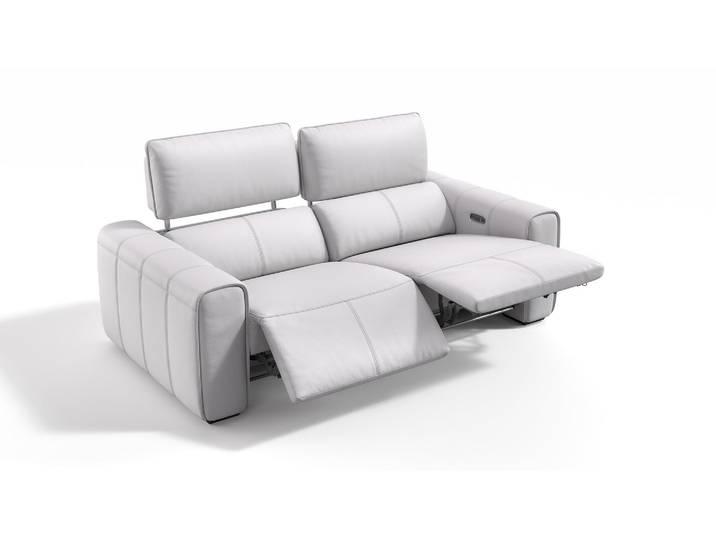 Leder Relaxcouch MAROLA 3-Sitzer Ledergarnitur Leder Sofa Funktionssofa