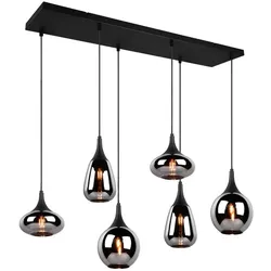 Trio Pendelleuchte Lumina Alu, Eisen, Stahl & Metall