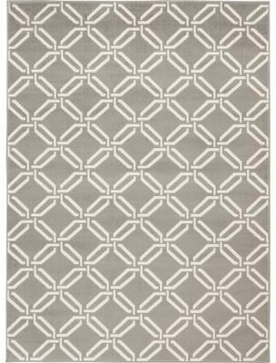 Nourison Jubilant Geometric Trellis Area Rug
