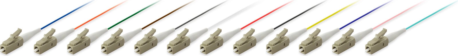 Equip Glasvezel LC/PC Pigtail Multi Mode Duplex OM3 2,0m