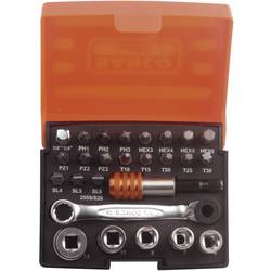 Bahco BAH2058S26 Steckschlüsselsatz metrisch 1/4 (6.3 mm) 26teilig 2058/S26