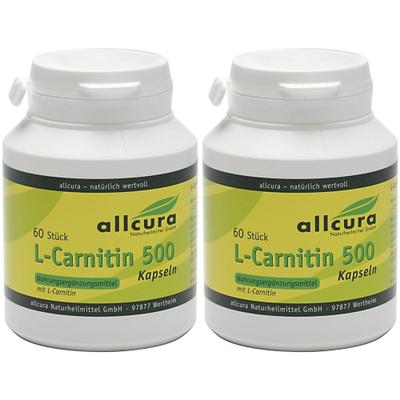 L-Carnitin Kapseln 500 x2 2x60 St