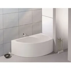 Hoesch Spectra Eck Badewanne 3661.010 weiß,170x100cm, Version rechts, angeformte Schürze