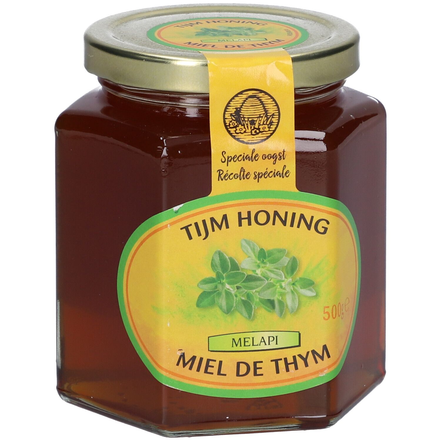 Melapi Honing Thijm Zacht ok Nlfrit 500 g Sirup