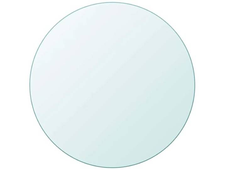 HEFZGDB Runde Tischplatte aus gehärtetem Glas 800 mm für Esstische und Couchtische - Langlebige Schutzplatte mit einfachem Design für Wohnzimmer und Garten - Stabile Tischplatte