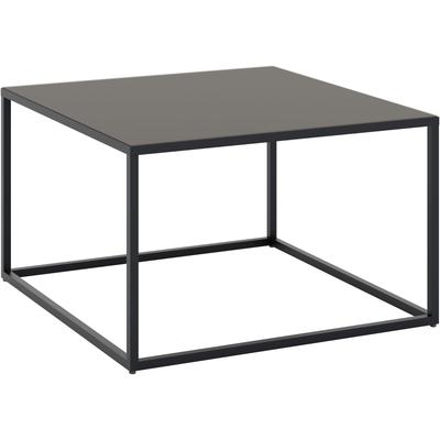 Couchtisch "Reno", grau (graphit schwarz, glas anthrazit glanz, graphit schwarz, glas anthrazit glanz), B:80cm H:45cm T:80cm, SET ONE BY MUSTERRING, Tische, Couchtisch, Maße (BxHxT in cm) 80 x 45 x 80