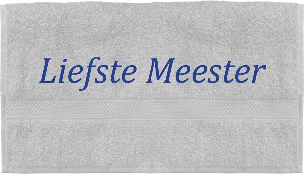 Bovatex Handdoek voor volwassenen - Wit - 100 x 50 cm