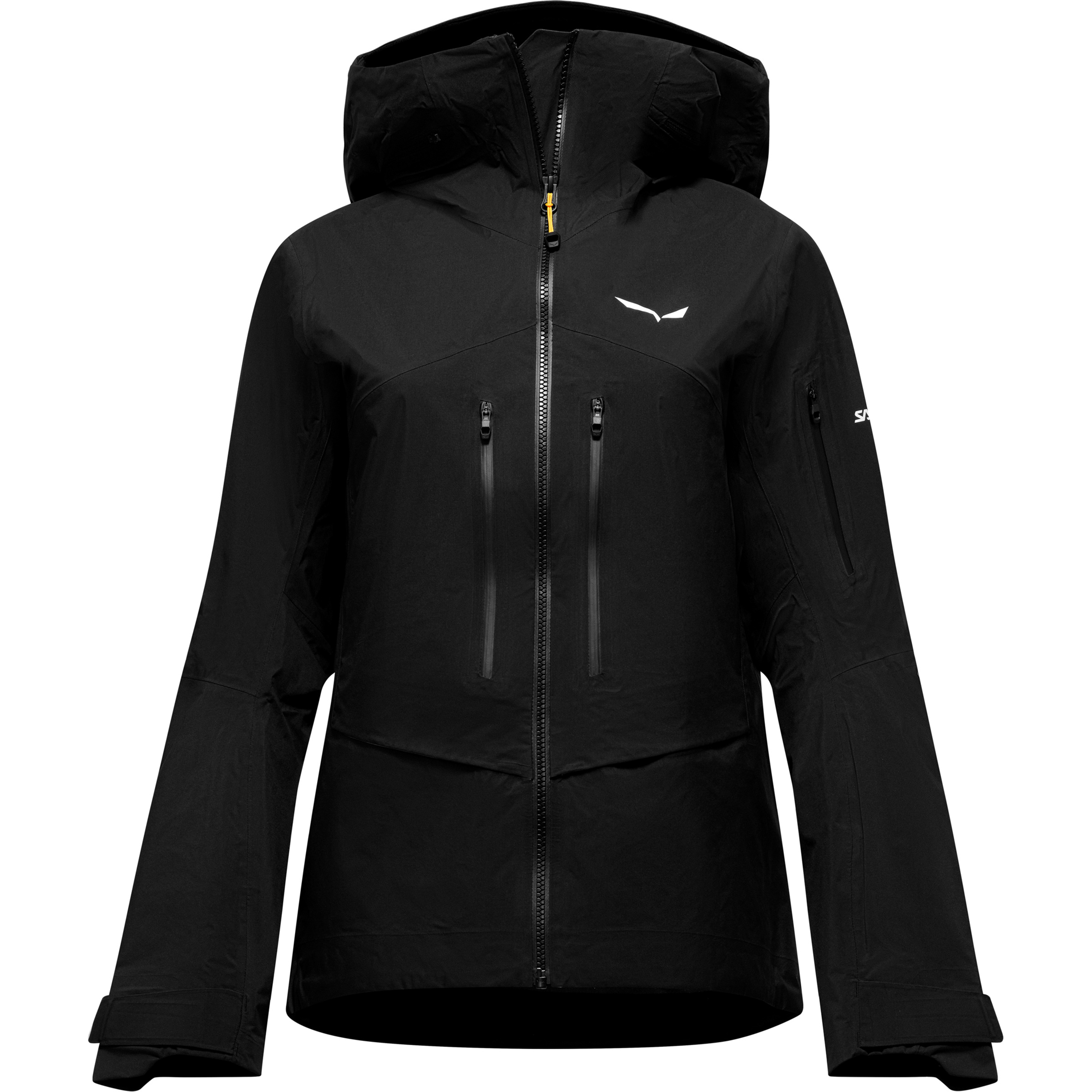 Salewa Ortles PTX Extreme 3L Damen Regenjacke schwarz Größe XL Trekking Winddicht Wasserabweisend
