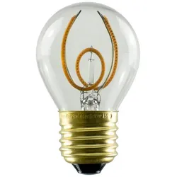E27 LED Soft Golfball klar warmweiß